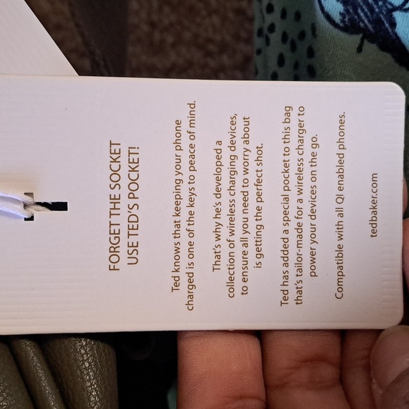 Ted Baker Debossed Despatch Bag - Picture 5 of 5